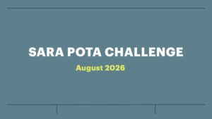 Read more about the article SARA POTA Challenge August Update